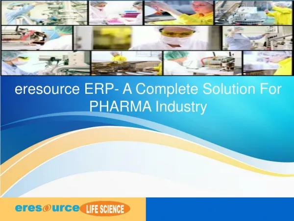 Pharmaceutical ERP | ERP Software for Pharmaceutical Industry