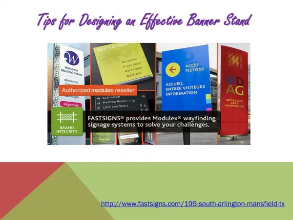 Tips for Designing an Effective Banner Stand