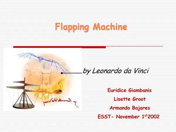 Flapping Machine