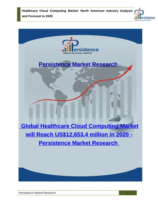 Healthcare Cloud Computing Market - Size, Share, Trend Analysis, 2020