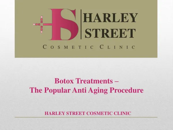 Botox Treatments – The Popular Anti Aging Procedure
