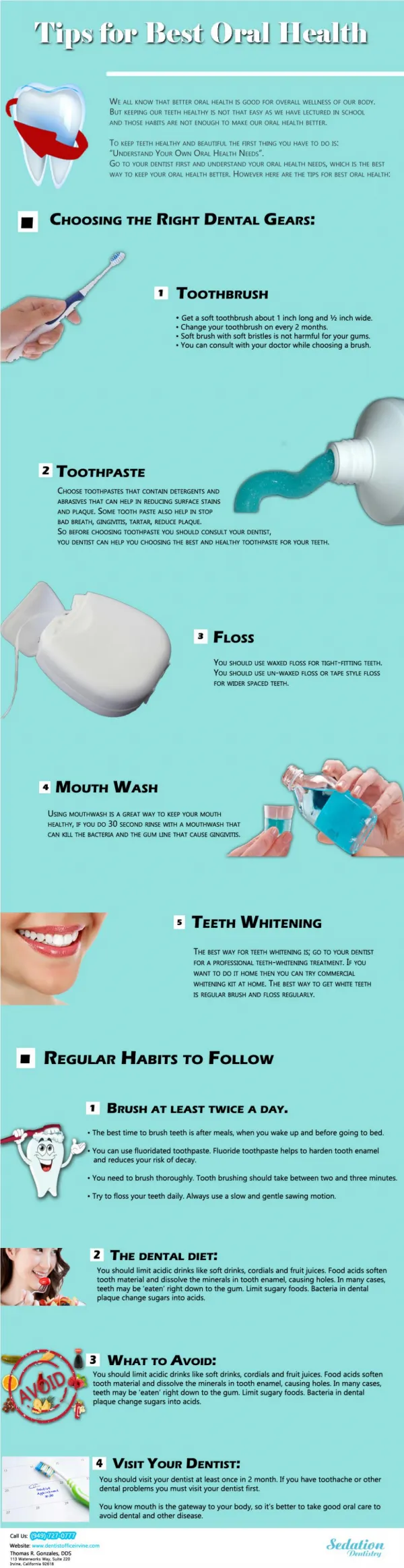 Tips for Best Oral Health