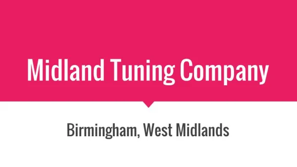 Midland Tuning Company UK