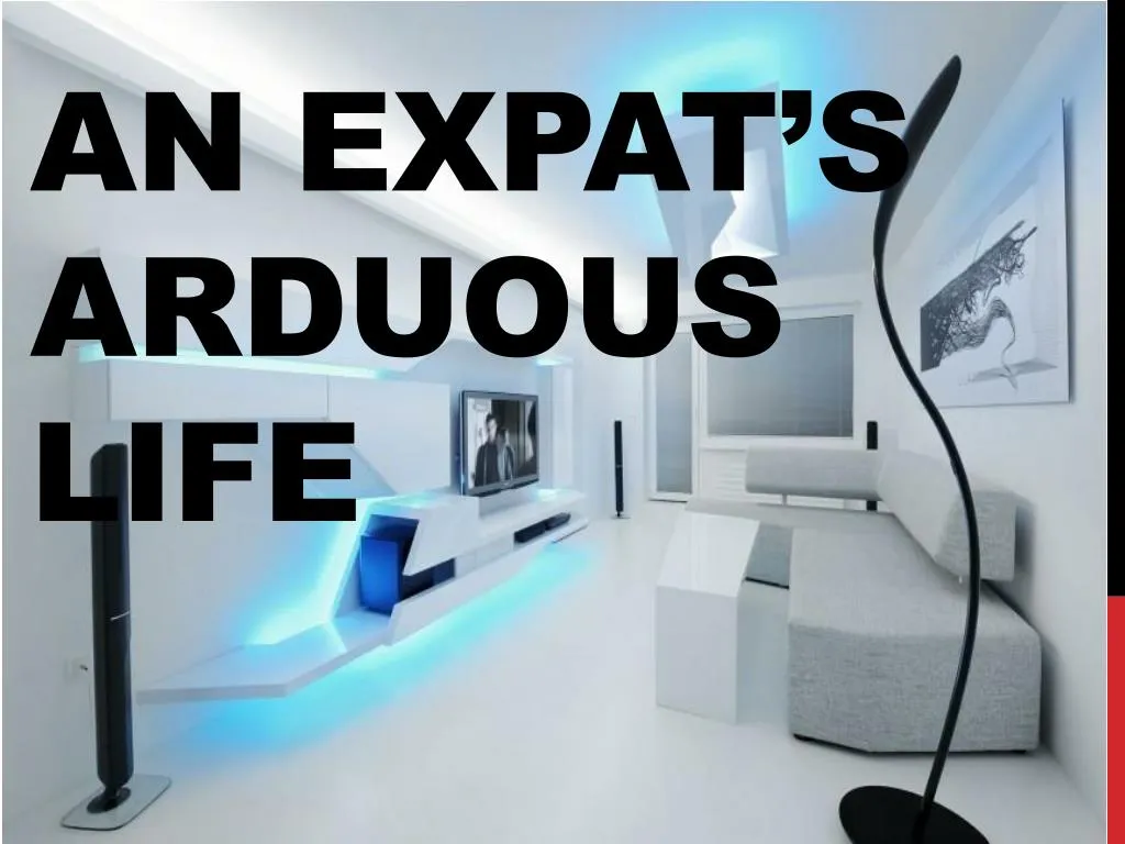 an expat s arduous life