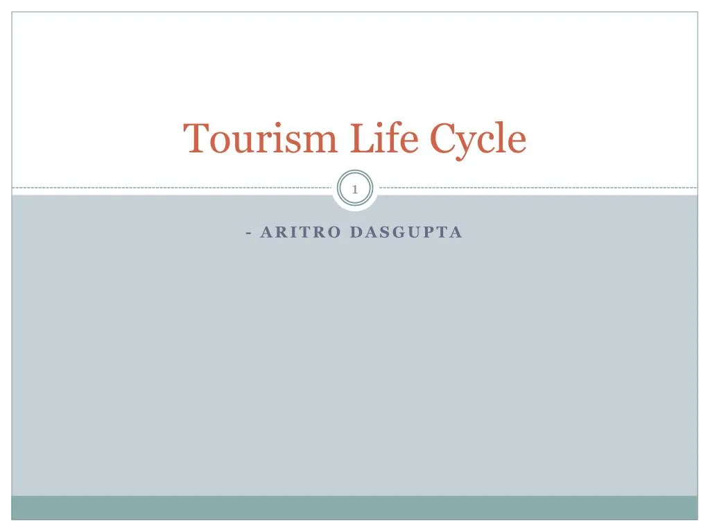 tourism life cycle