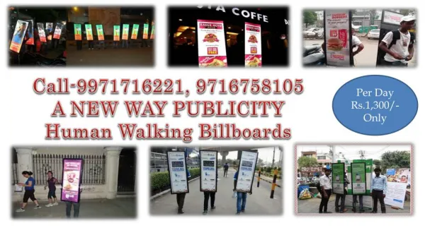 Human Walking Billboards ,9971716221
