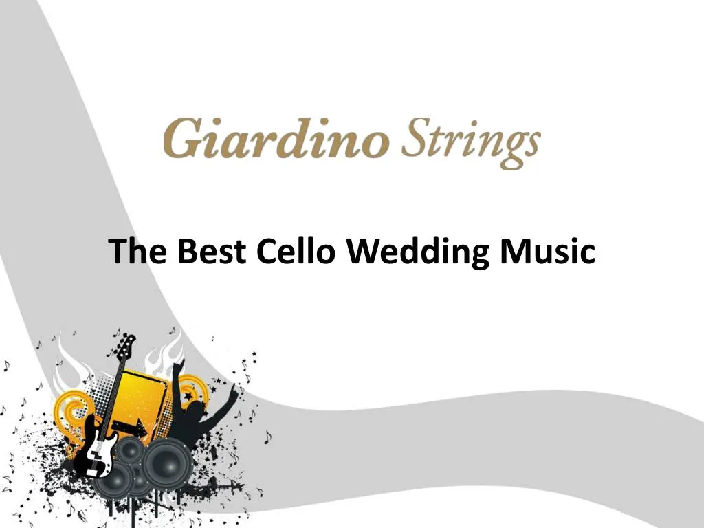 the best cello wedding music