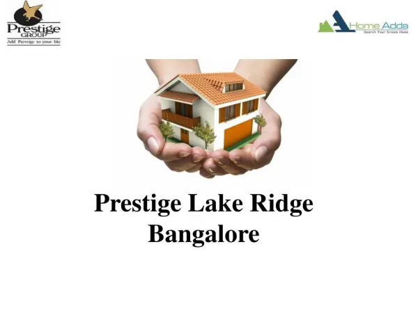 Approaching Prestige Project In Bangalore