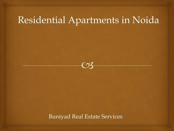 Residential Apartment for Sale in Noida