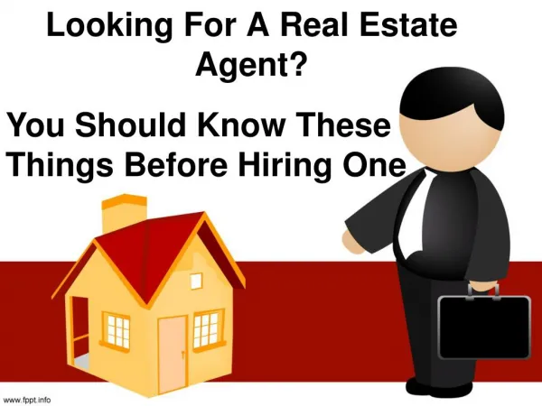 Remember These Things Before Hiring A Real Estate Agent