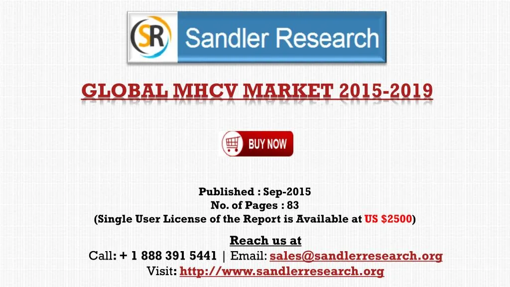 global mhcv market 2015 2019