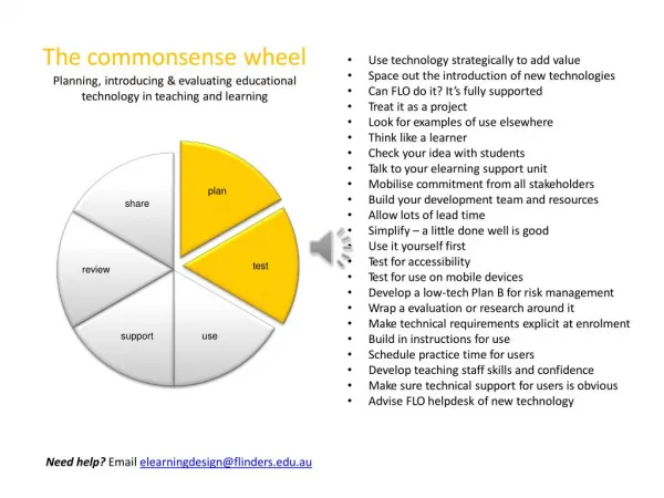 the commonsense wheel
