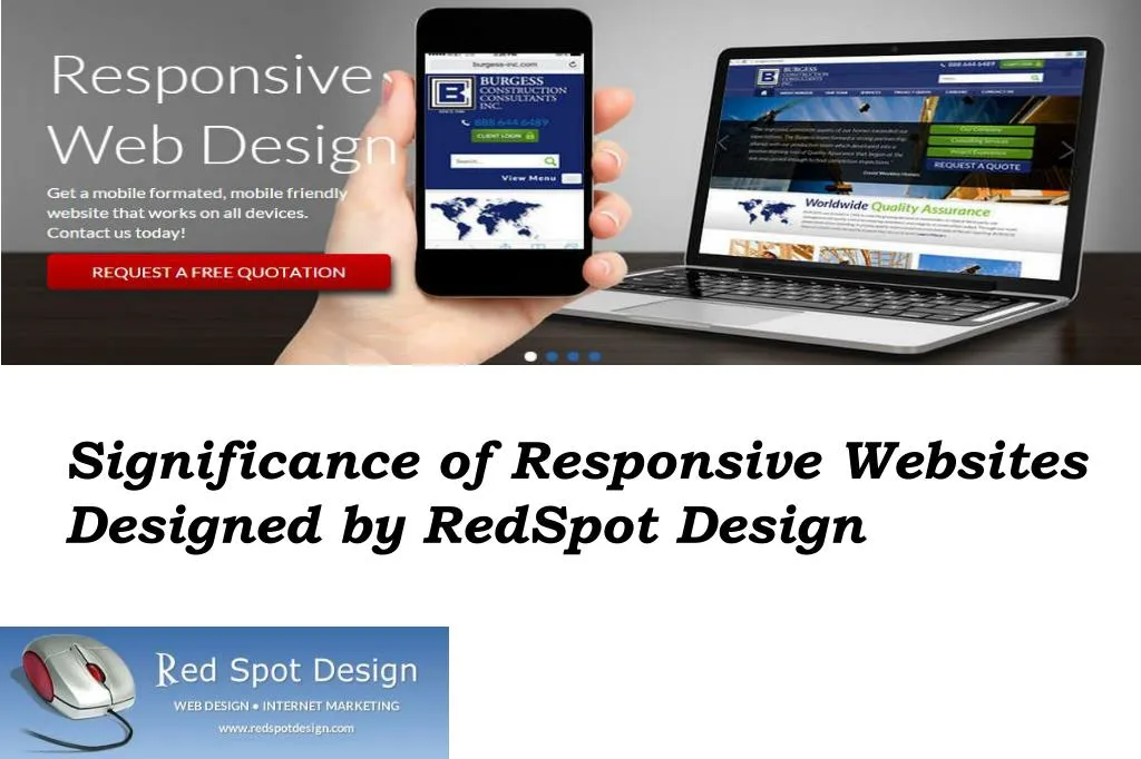 significance of responsive websites designed by redspot design