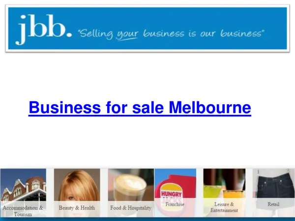 Business for sale Melbourne