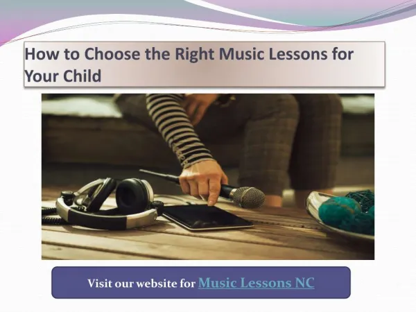 Music Lessons NC