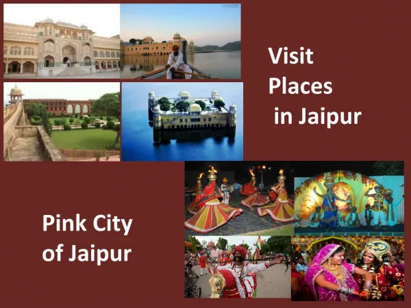 Visit Places in Jaipur