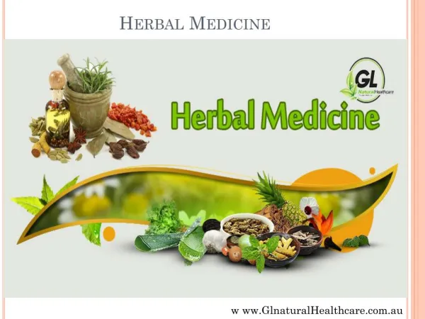 Natural Chinese Medicines by Gl Natural Healthcare