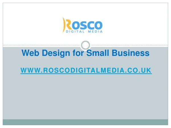 Small Business Website Design Company