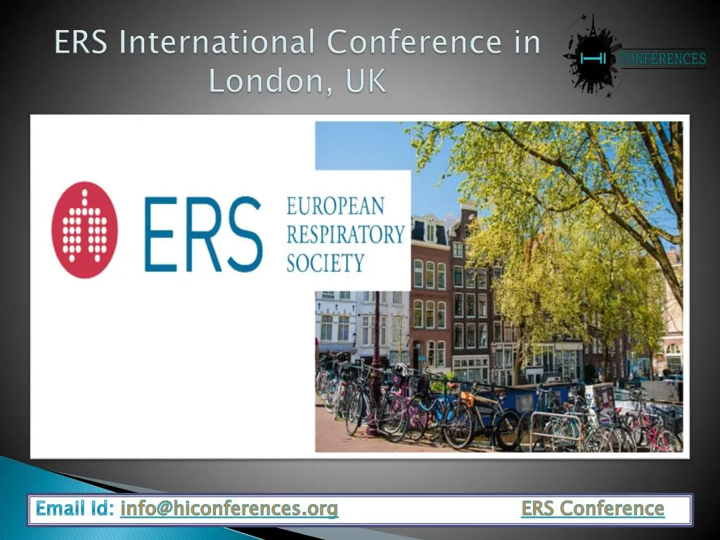 ers international conference in london uk