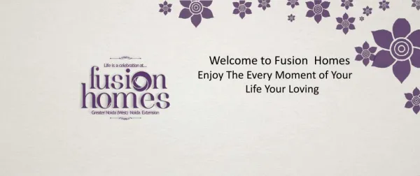 Fusion Homes Noida launched by fusion buildtech