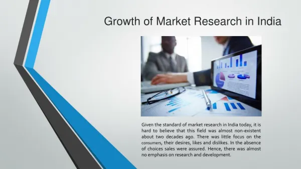 Growth of Market Research in India
