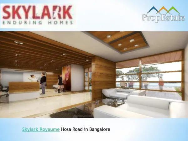 Skylark Royaume | Residential Development | Land Area: 7 Acres
