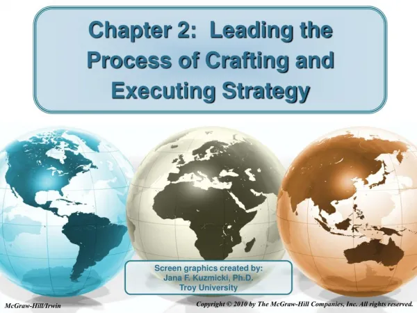 Crafting and Executing Strategy Ch 2