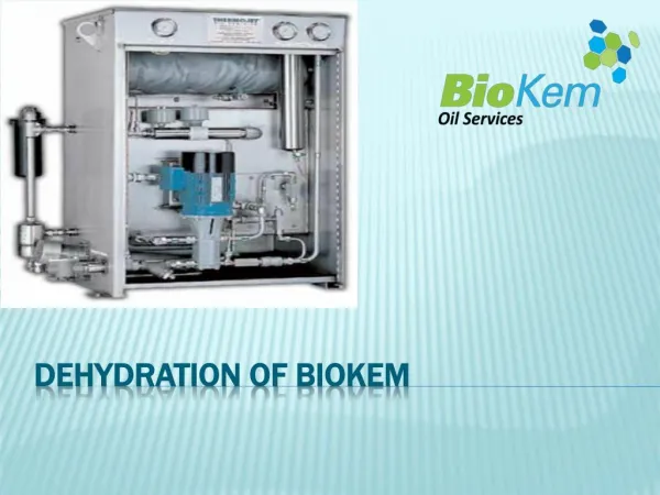 Dehydration OF biokem
