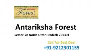 Antriksh forest noida