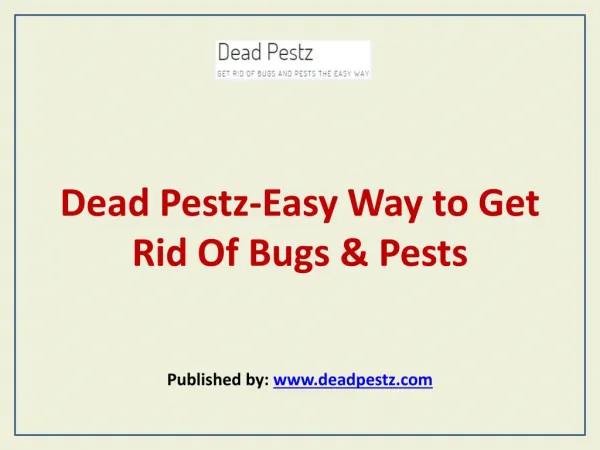 Dead Pestz