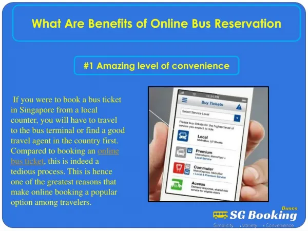 What Are Benefits of Online Bus Reservation
