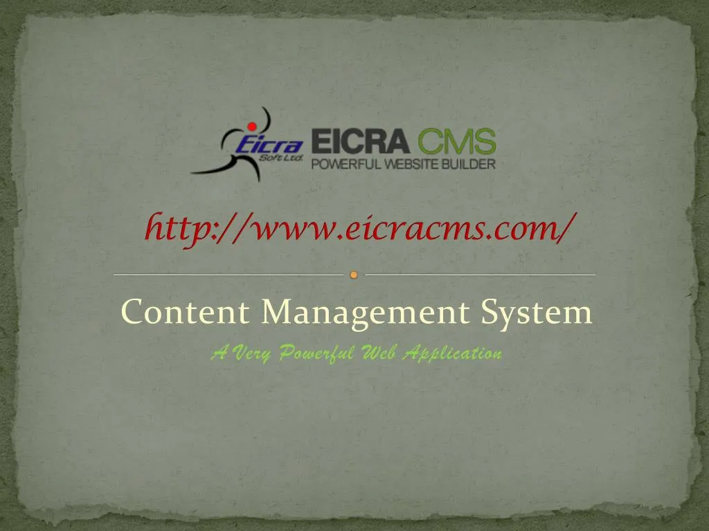 http www eicracms com