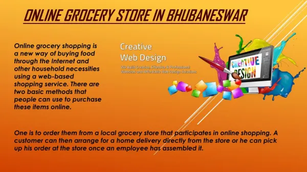 Open an Online grocery store Bhubaneswar