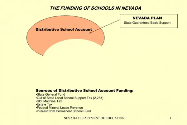 NEVADA DEPARTMENT OF EDUCATION