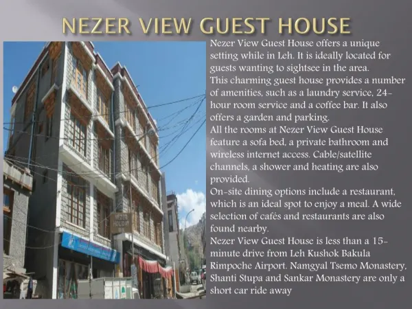 Nezer View Guest House