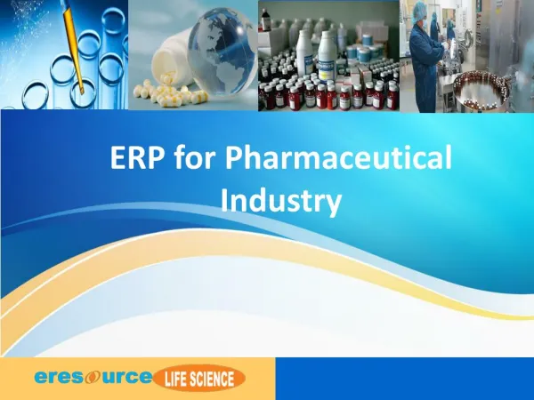 eresourceERP Pharmaceutical