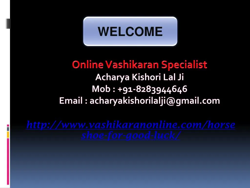 http www vashikaranonline com horseshoe for good luck