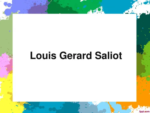 Louis Gerard Saliot | CEO Euro Asia Management Group