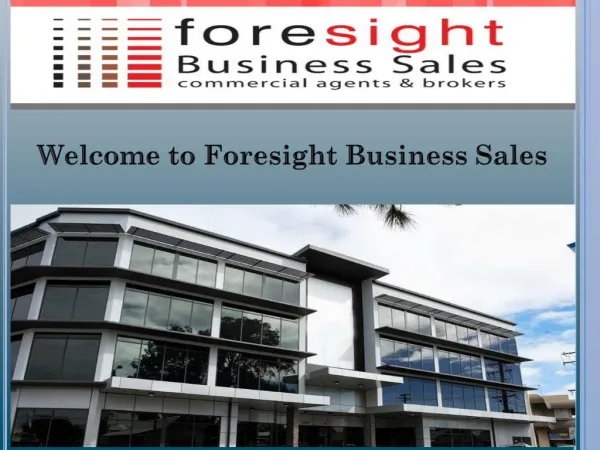 Foresight Business Sales