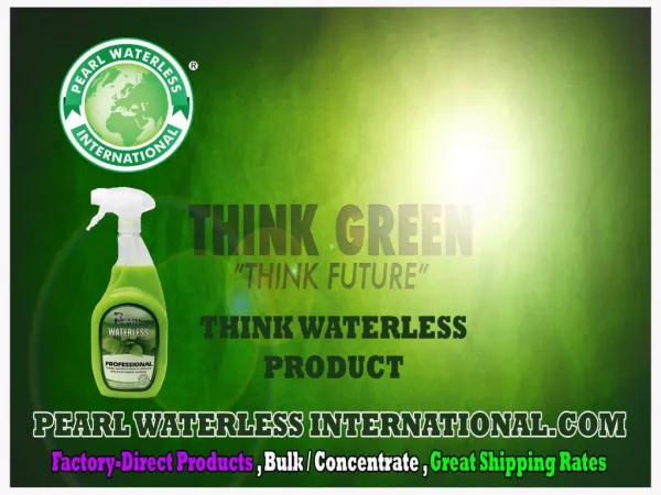 Pearl® Waterless Auto Care Products
