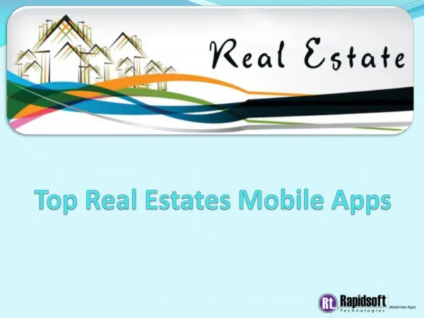 Top Real Estates Mobile Apps