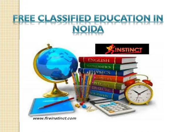 Free Classifieds Education in Noida