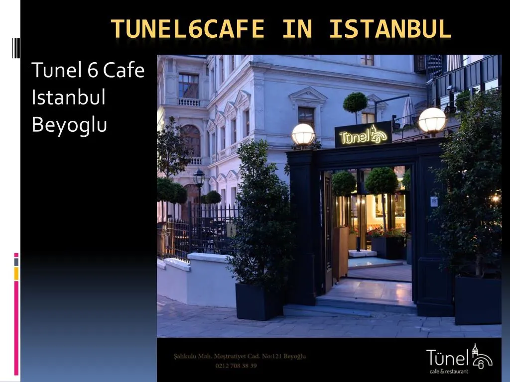 tunel 6 cafe istanbul beyoglu