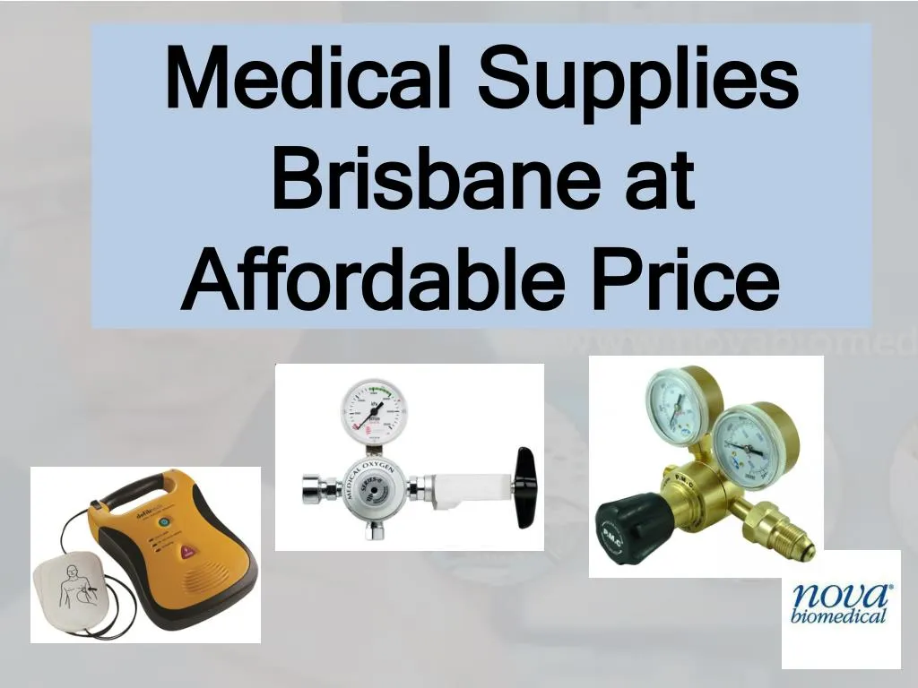 medical supplies brisbane at affordable price
