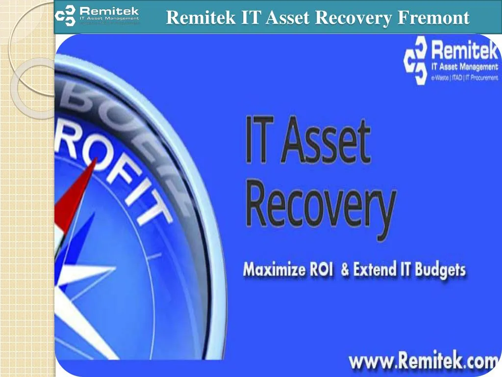 remitek it asset recovery fremont