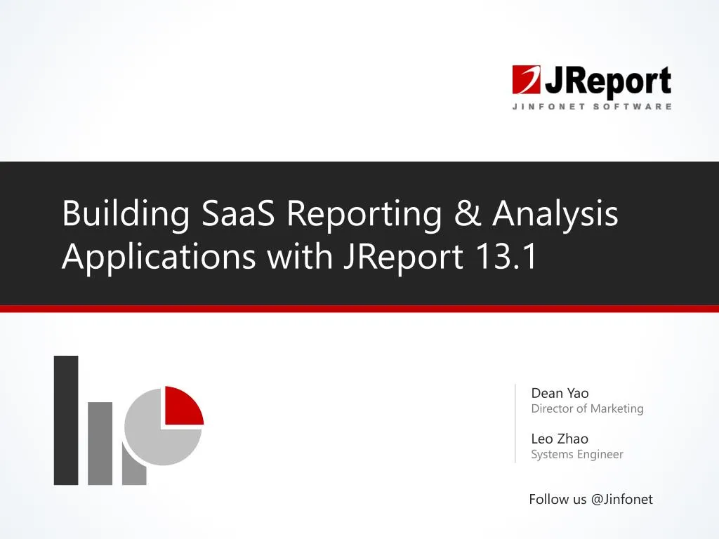 building saas reporting analysis applications with jreport 13 1