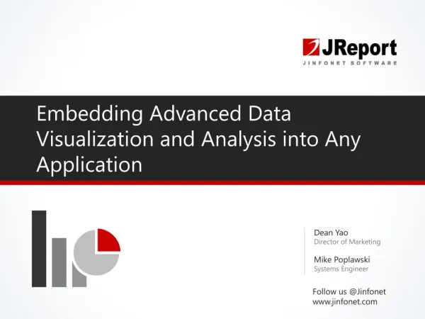 Embedded BI Advanced Data Visualization and Analysis into Any Application