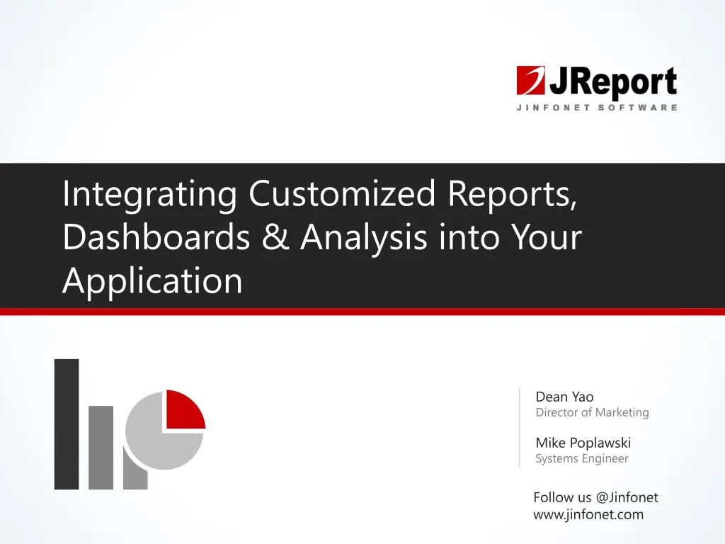 integrating customized reports dashboards analysis into your application