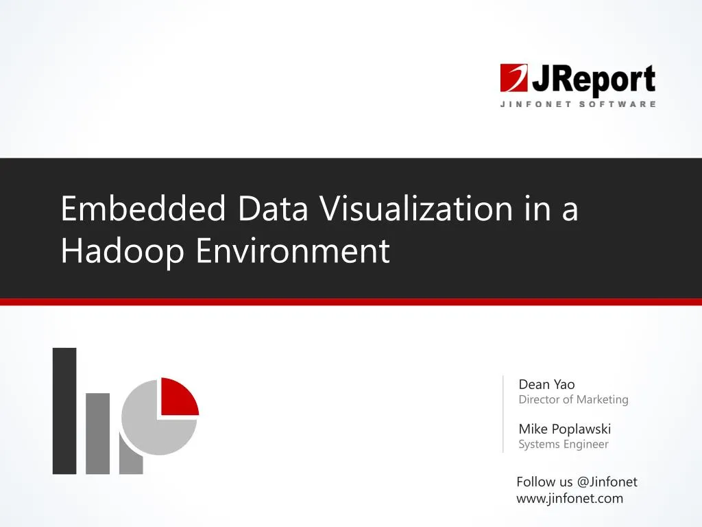 embedded data visualization in a hadoop environment