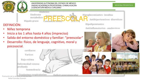 Etapa preescolar